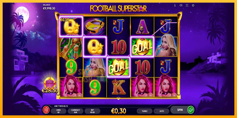 Spielautomat Football Superstar für echtes geld 3