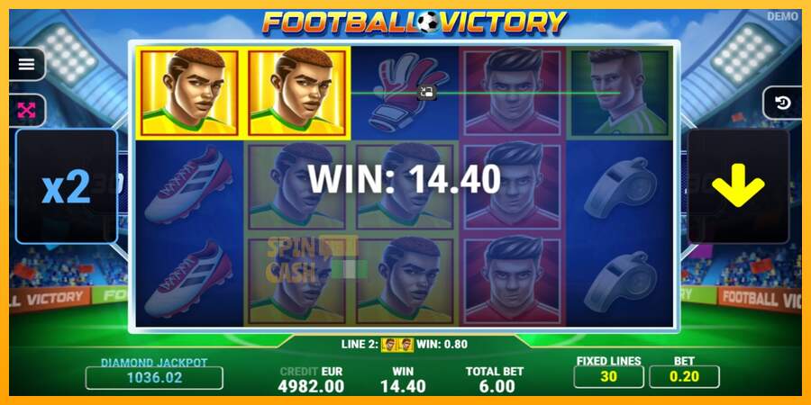 Spielautomat Football Victory für echtes geld 3