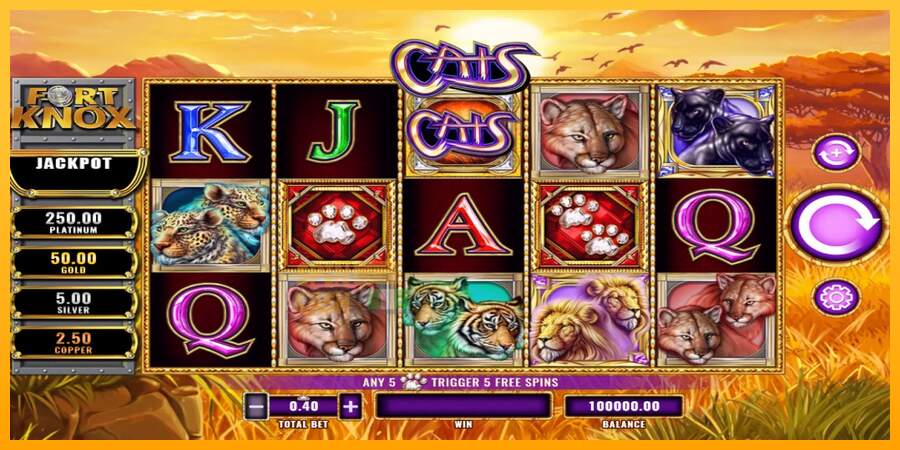 Spielautomat Fort Knox Cats für echtes geld 1