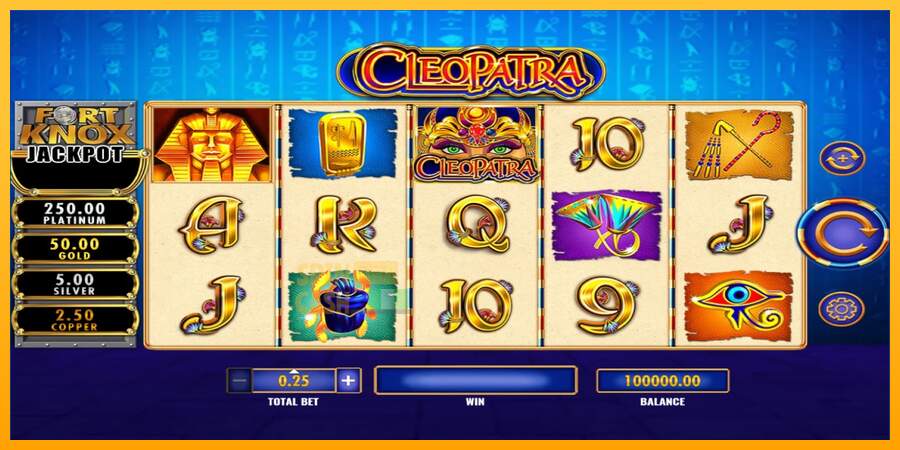 Spielautomat Fort Knox Cleopatra für echtes geld 1