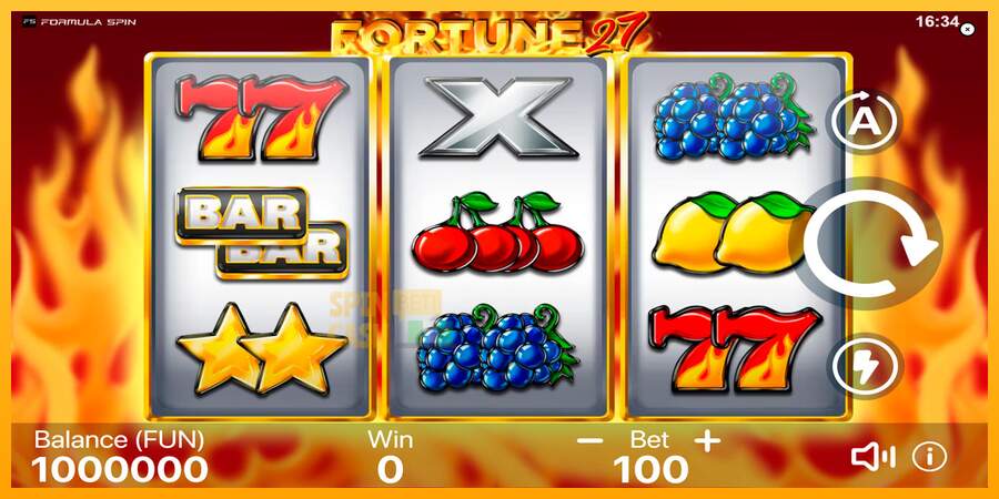 Spielautomat Fortune 27 für echtes geld 1