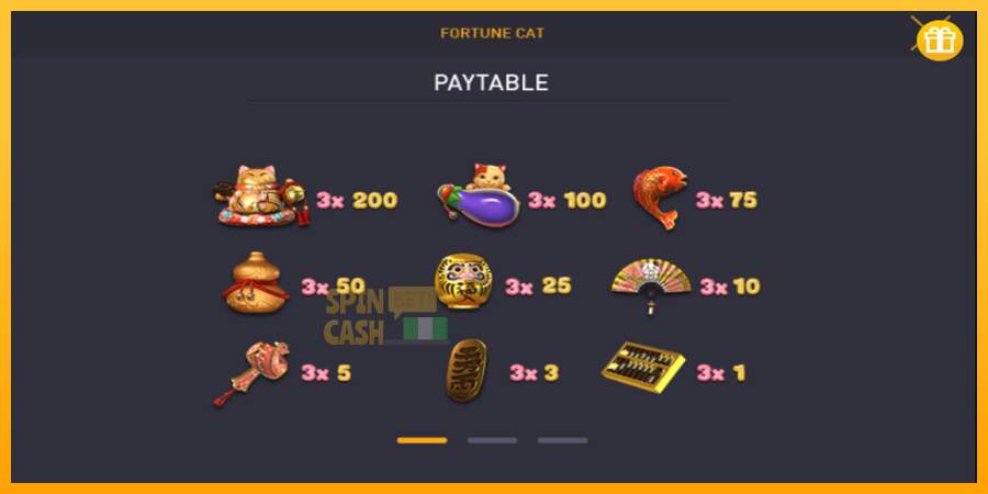 Spielautomat Fortune Cat für echtes geld 3