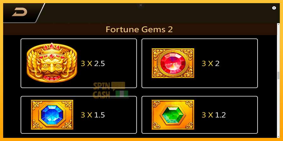 Spielautomat Fortune Gems 2 für echtes geld 6