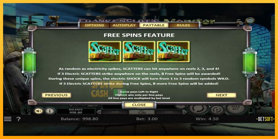 Spielautomat Frankenslots Monster für echtes geld 4