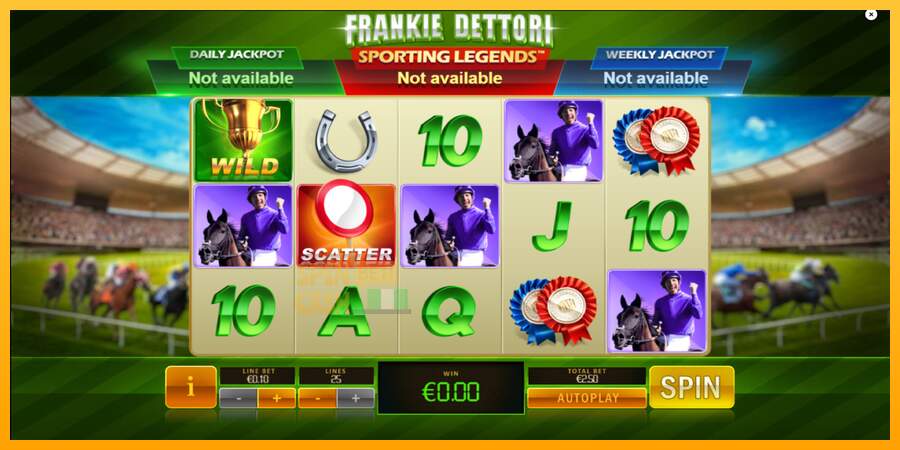 Spielautomat Frankie Dettori Sporting Legends für echtes geld 2