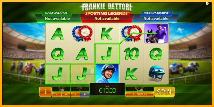 Spielautomat Frankie Dettori Sporting Legends für echtes geld 4