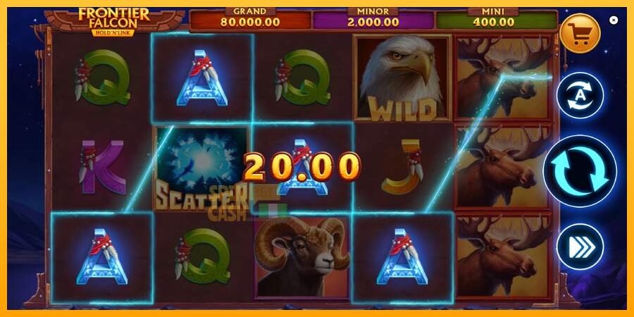 Spielautomat Frontier Falcon Hold N Link für echtes geld 5