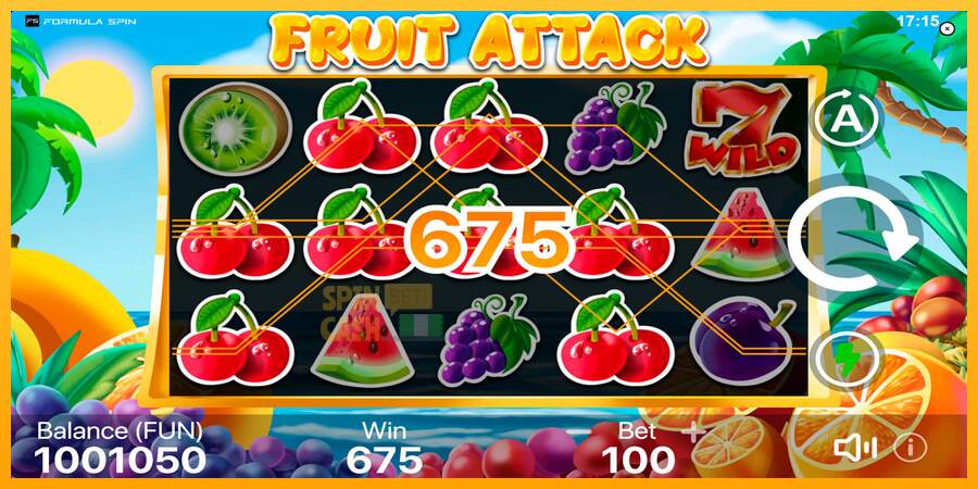 Spielautomat Fruit Attack für echtes geld 3