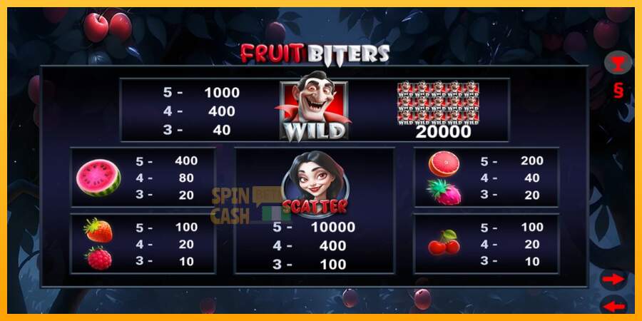 Spielautomat Fruit Biters für echtes geld 4