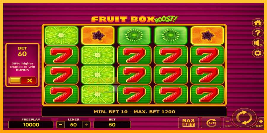 Spielautomat Fruit Box Boost! für echtes geld 1