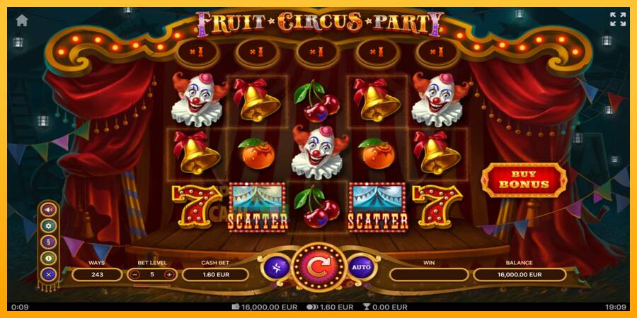 Spielautomat Fruit Circus Party für echtes geld 2