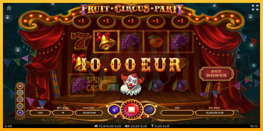 Spielautomat Fruit Circus Party für echtes geld 4