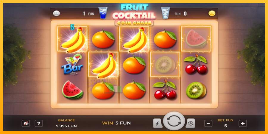 Spielautomat Fruit Cocktail Coin Chase für echtes geld 2