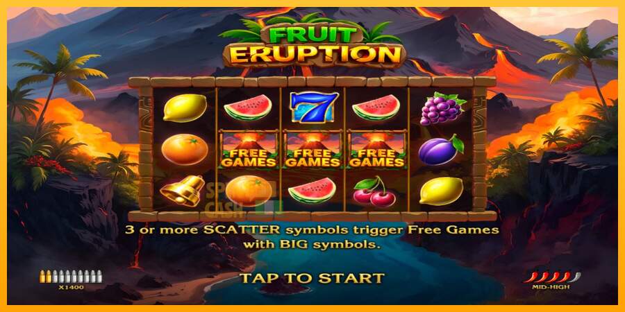 Spielautomat Fruit Eruption für echtes geld 1