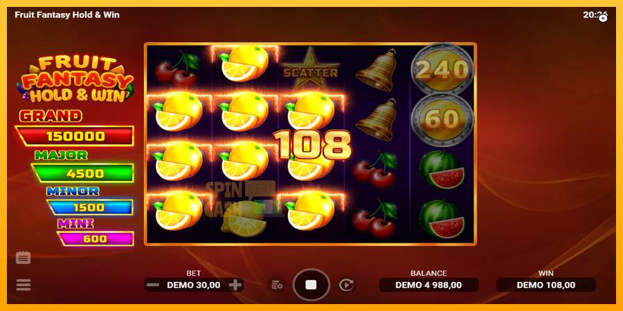 Spielautomat Fruit Fantasy Hold & Win für echtes geld 3