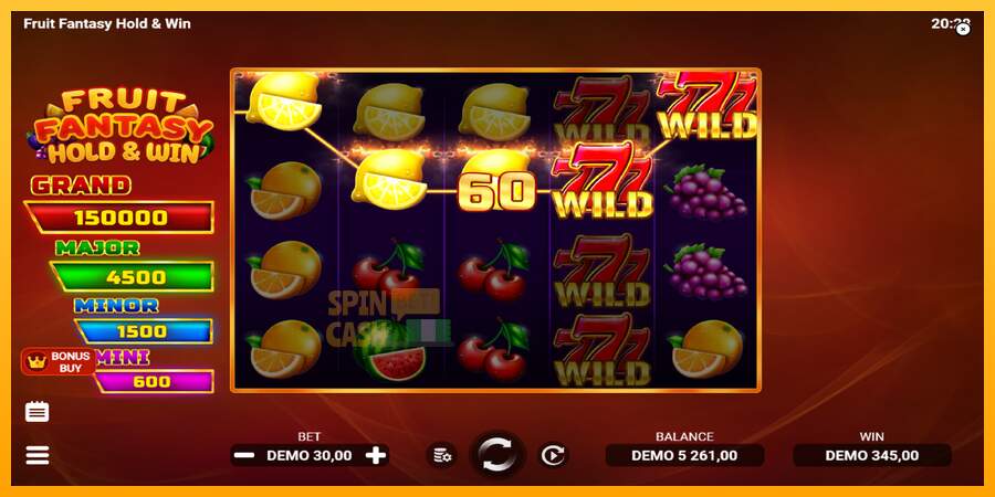 Spielautomat Fruit Fantasy Hold & Win für echtes geld 4