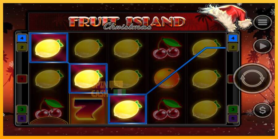 Spielautomat Fruit Island Christmas für echtes geld 3