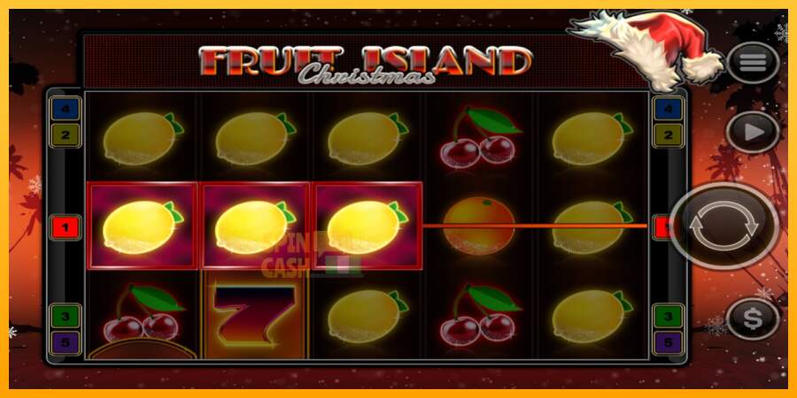 Spielautomat Fruit Island Christmas für echtes geld 4