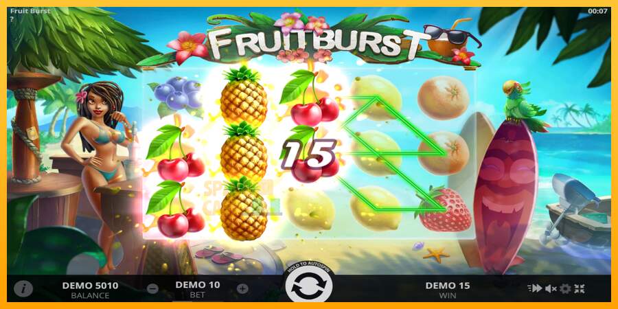 Spielautomat Fruitburst für echtes geld 2