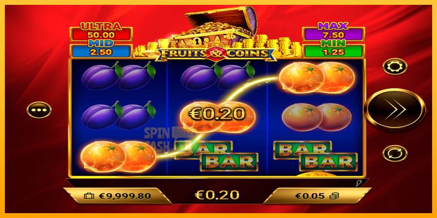 Spielautomat Fruits & Coins für echtes geld 3