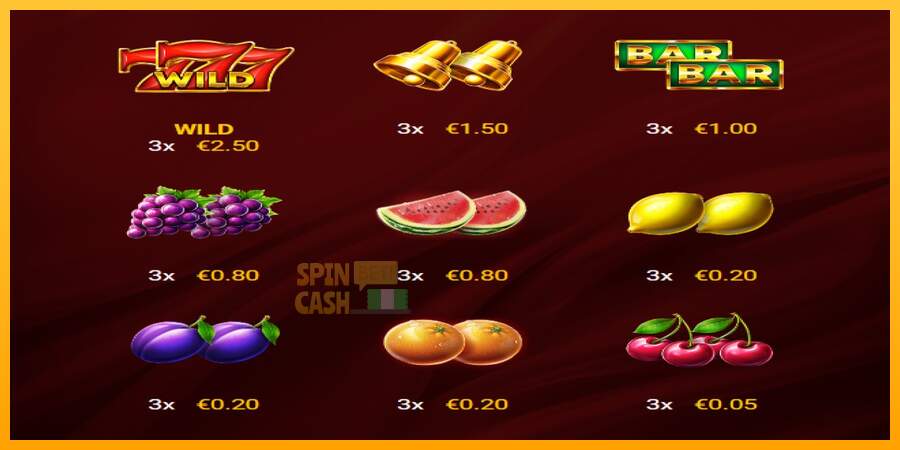 Spielautomat Fruits & Coins für echtes geld 5