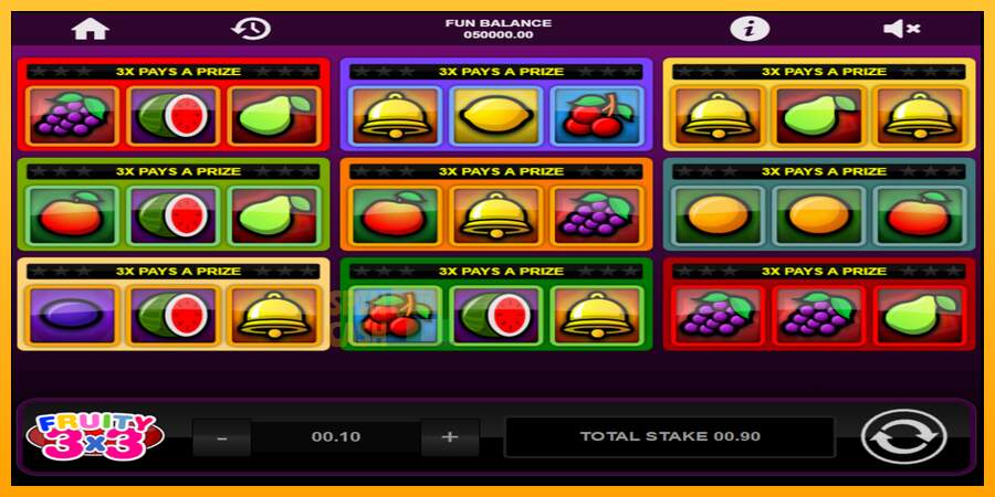 Spielautomat Fruity 3x3 für echtes geld 1