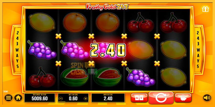 Spielautomat Fruity Gold 243 für echtes geld 2