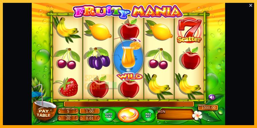 Spielautomat Fruity Mania für echtes geld 1