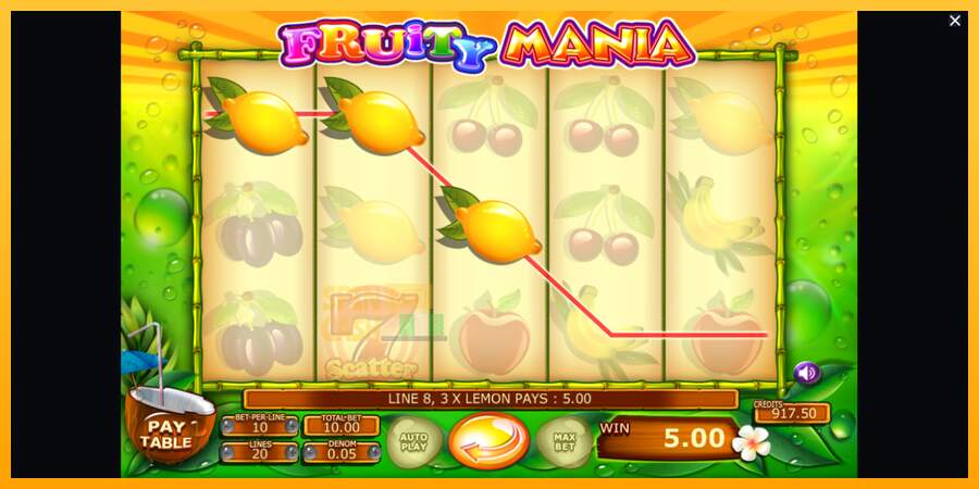 Spielautomat Fruity Mania für echtes geld 3