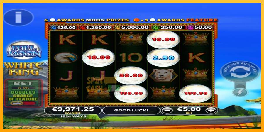 Spielautomat Full Moon: White King PowerPlay Jackpot für echtes geld 3