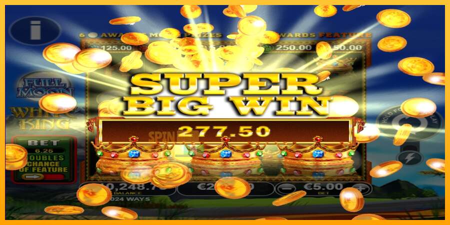 Spielautomat Full Moon: White King PowerPlay Jackpot für echtes geld 5