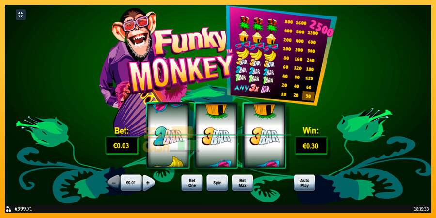 Spielautomat Funky Monkey für echtes geld 3