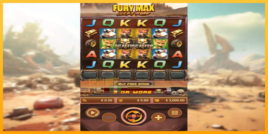 Spielautomat Fury Max Lucky Road für echtes geld 2