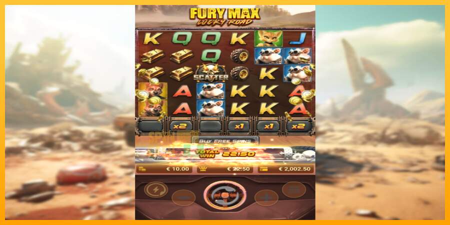 Spielautomat Fury Max Lucky Road für echtes geld 3