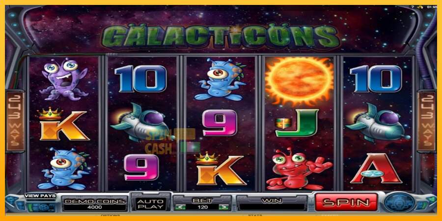 Spielautomat Galacticons für echtes geld 1