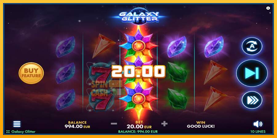 Spielautomat Galaxy Glitter für echtes geld 3