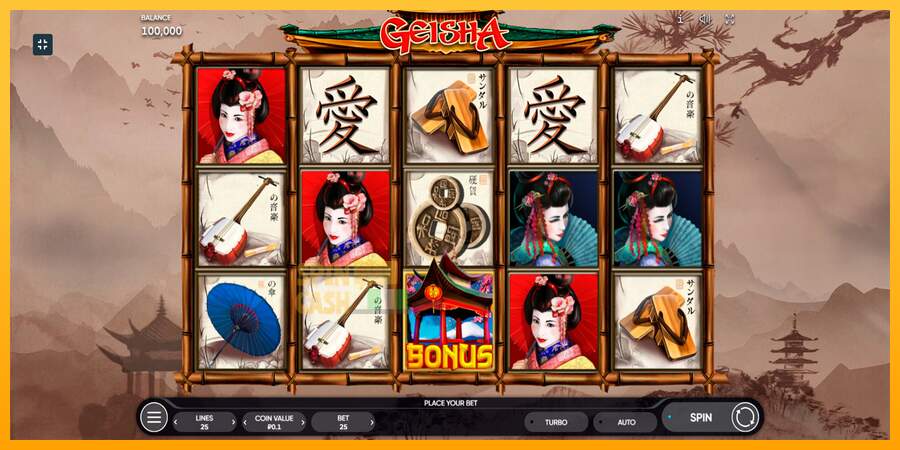 Spielautomat Geisha für echtes geld 1