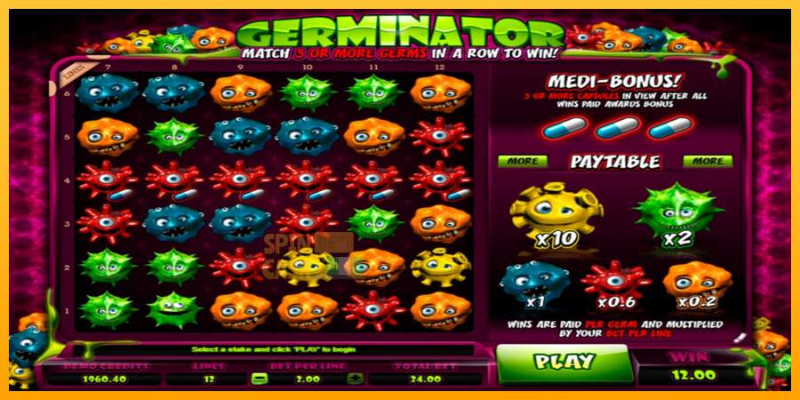 Spielautomat Germinator für echtes geld 1