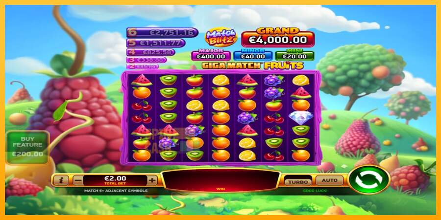 Spielautomat Giga Match Fruits für echtes geld 2