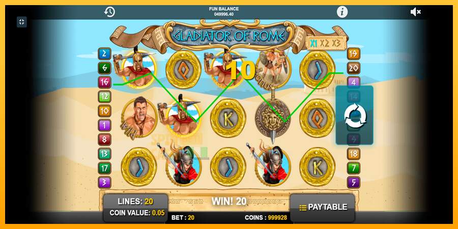 Spielautomat Gladiator of Rome für echtes geld 5