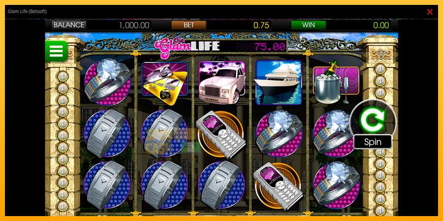 Spielautomat Glam Life für echtes geld 1