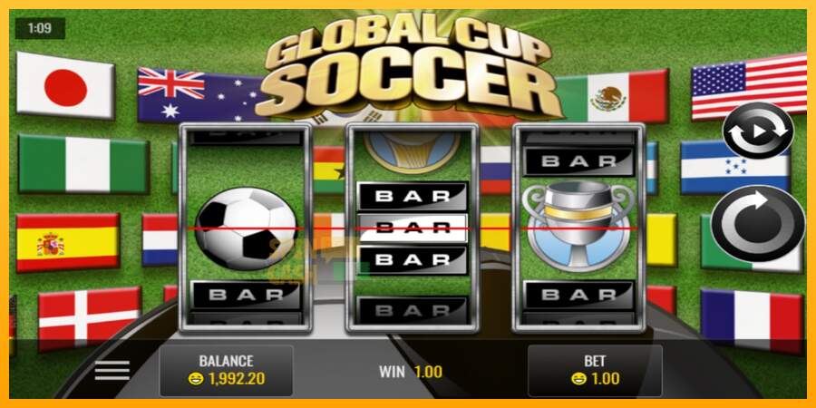 Spielautomat Global Cup Soccer für echtes geld 2