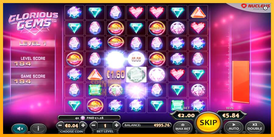 Spielautomat Glorious Gems für echtes geld 5