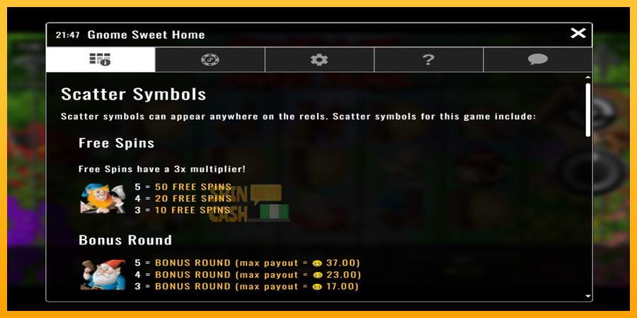 Spielautomat Gnome Sweet Home für echtes geld 3