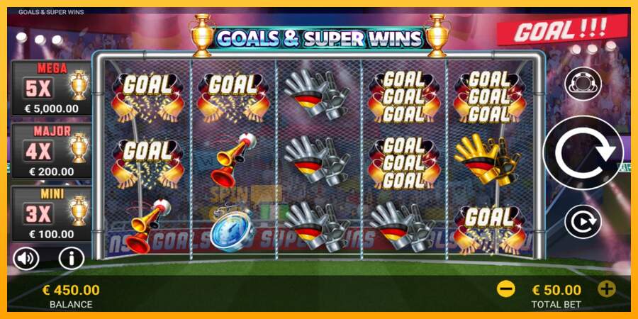 Spielautomat Goals & Super Wins für echtes geld 2