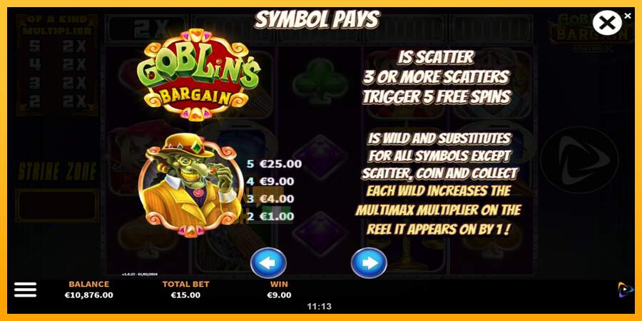 Spielautomat Goblins Bargain für echtes geld 5