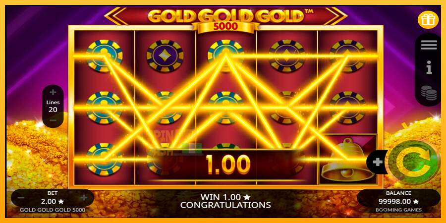 Spielautomat Gold Gold Gold 5000 für echtes geld 2