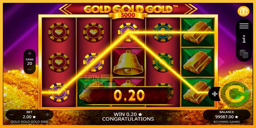 Spielautomat Gold Gold Gold 5000 für echtes geld 3