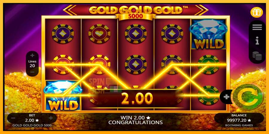 Spielautomat Gold Gold Gold 5000 für echtes geld 5