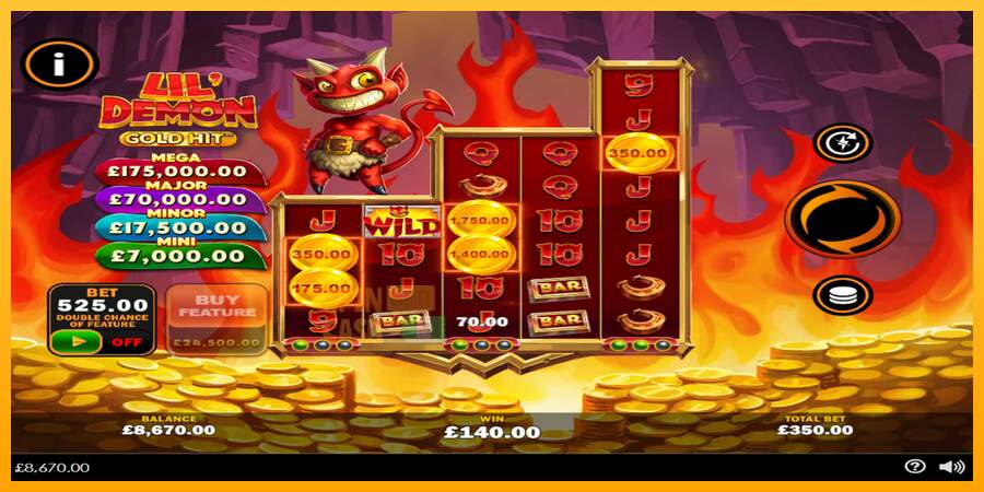 Spielautomat Gold Hit: Lil Demon für echtes geld 3